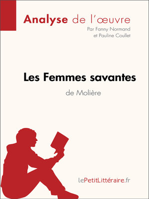cover image of Les Femmes savantes de Molière (Analyse de l'oeuvre)